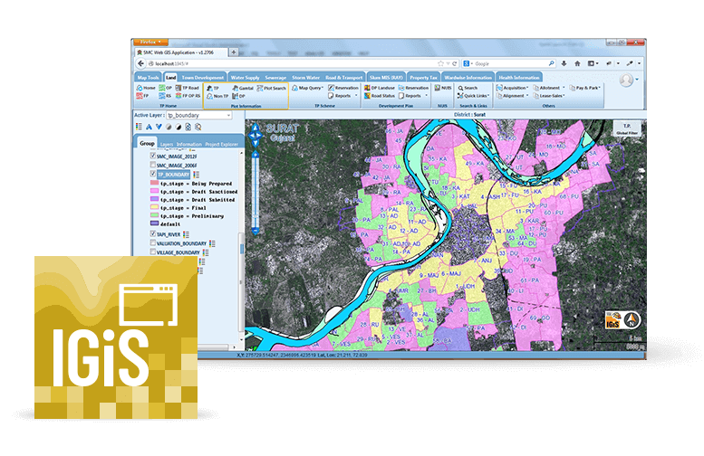 screenshot of IGiS Enterprise Suite